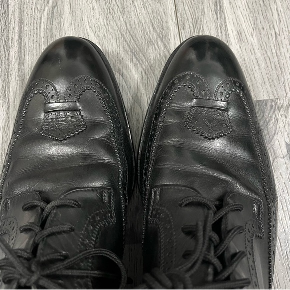 black dress for funerals Louis Vuitton men's black lace-up formal shoes main image 0